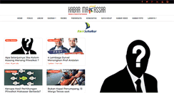 Desktop Screenshot of kabarmakassar.com